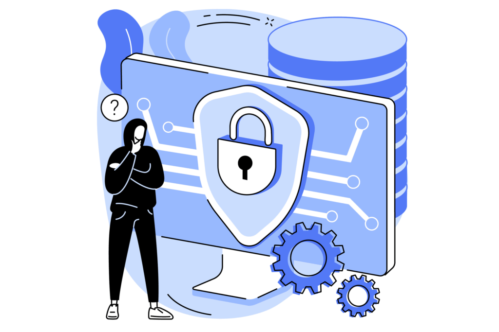 PHPの脆弱性とWixサイトの安全性のイメージ
